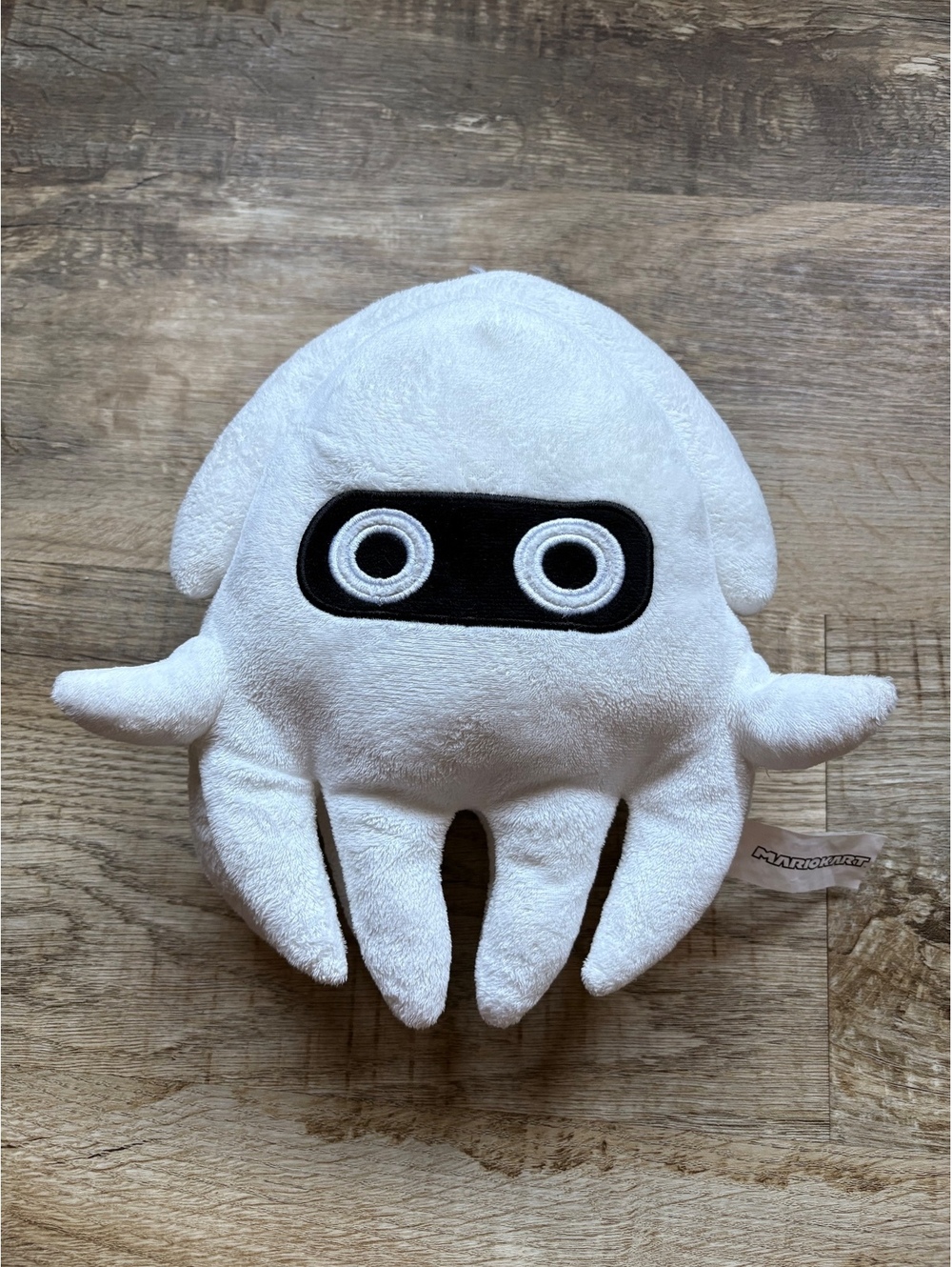 Mario Kart White Blooper Plush